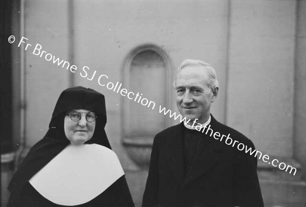 MOTHER PETER (B'ROCK) WITH BROTHER FLANNERY